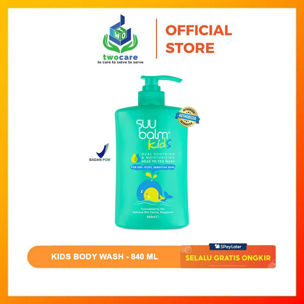 SUU Balm Kids Body Wash Dual Soothing Dry Itchy Sensitive 840ml