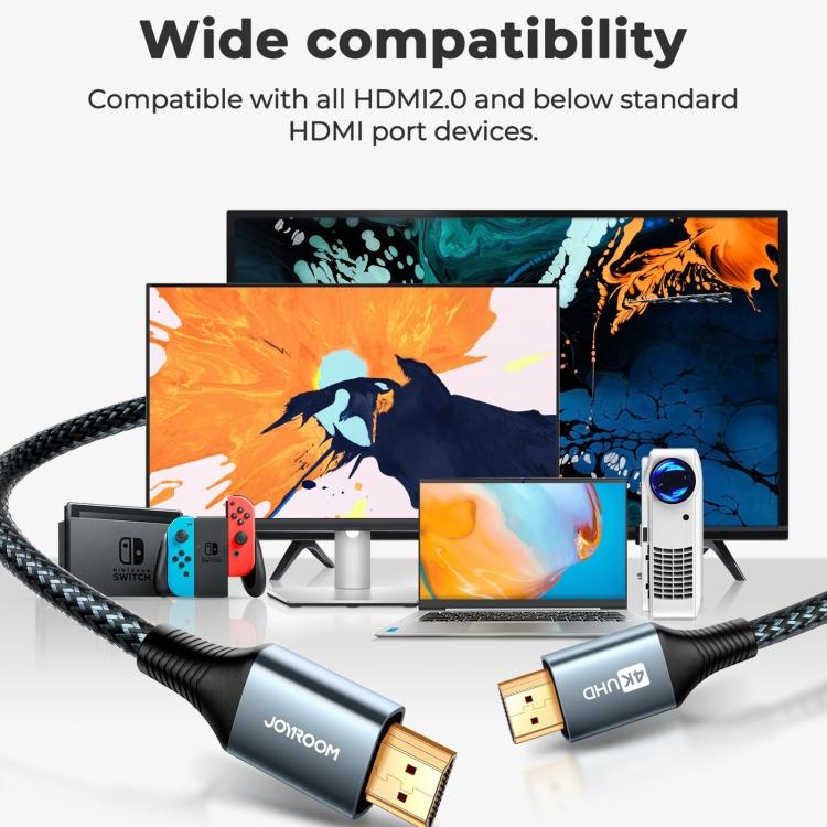 JOYROOM SY-20H1 4K 60Hz HDMI to HDMI Adapter Cable