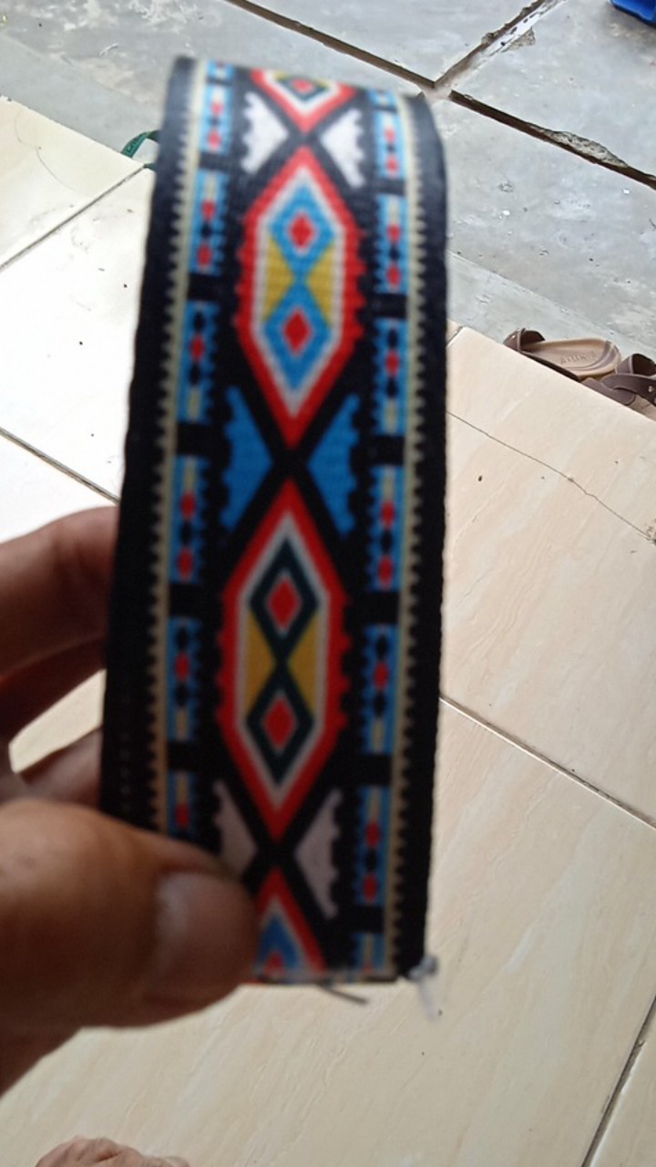 Webbing 3.8cm New Motif Aztec