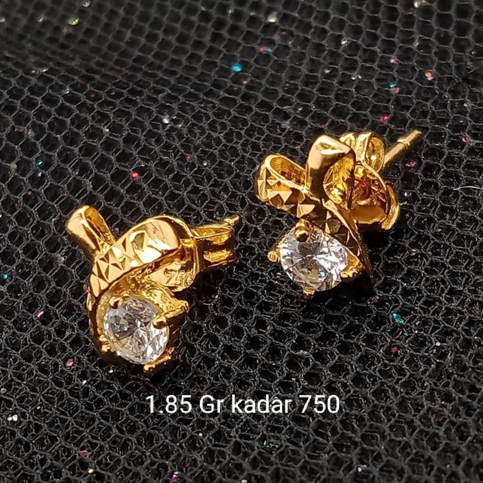 Anting Emas 17K - 1.85 Gr Kadar 750 - 1249