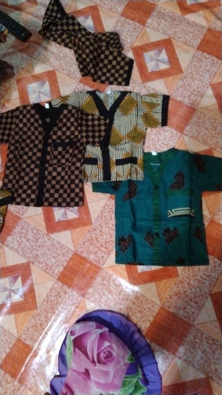 Cod Batik Piyama Anak Bayi Balita Cewek Cowok Adem Banget Kekinian Produksi Sendiri