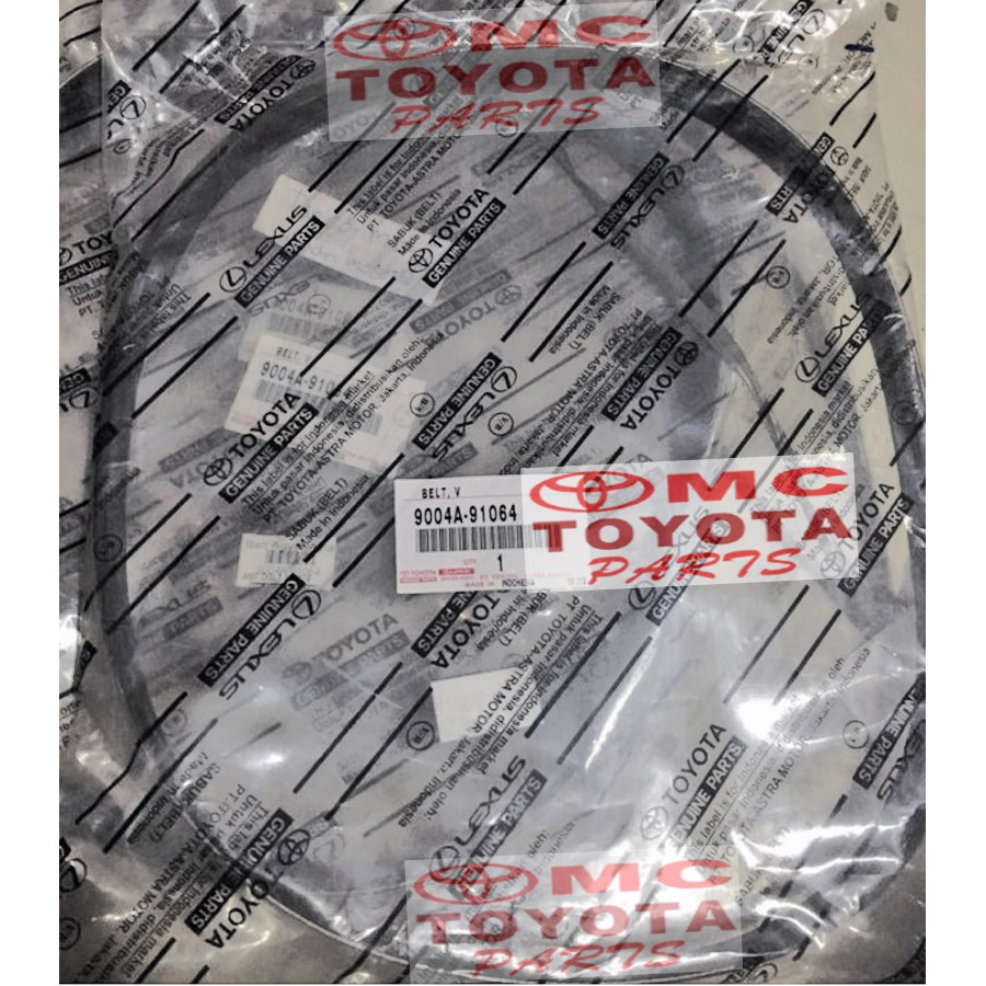 Tali Kipas (Fan/Van/V Belt) Agya, Ayla Non AC 9004A-91064