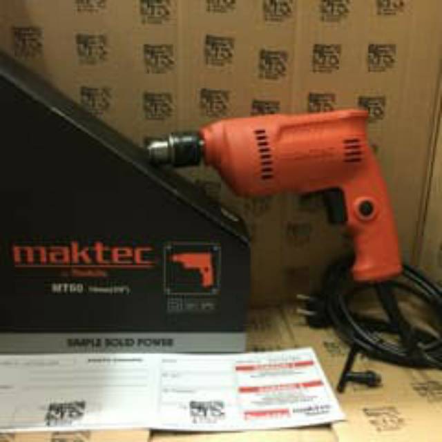Mesin bor maktec MT60 . Bor maktec 10mm