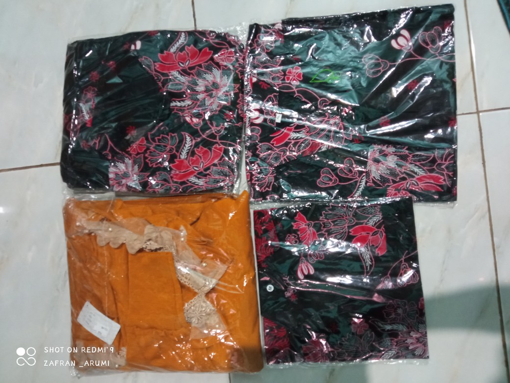 Couple Gamis Batika Ori Batik Pekalongan