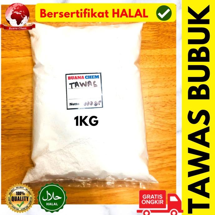 Tawas Bubuk Murni 1 KG/ Penjernih Air / Alumunium Sulfat PRAKTIS