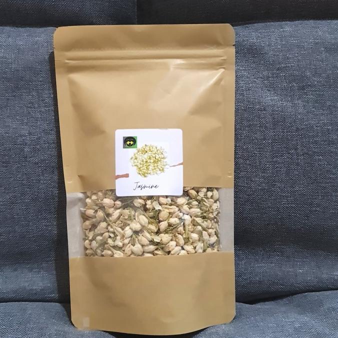 

Diskon Jasmine tea flower / Premium teh bunga melati kering netto 50gram Diskon