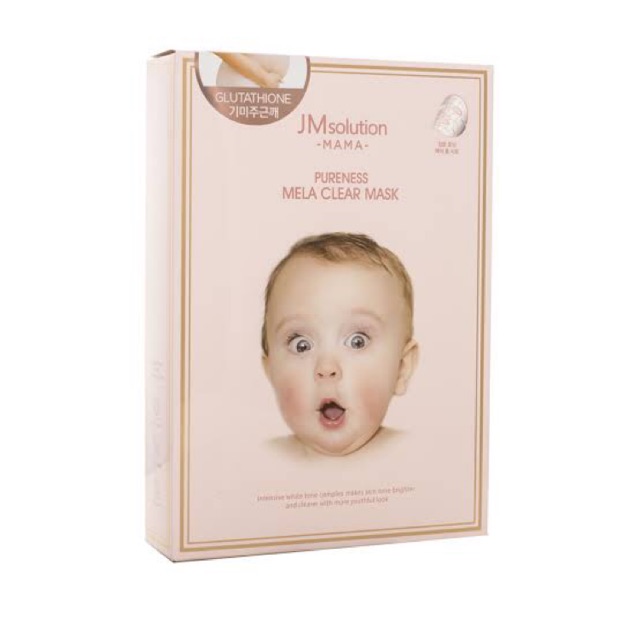 JM SOLUTION MAMA PURENESS MELA CLEAR MASK