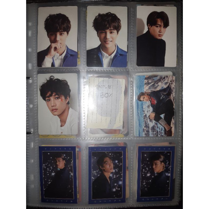 [PHOTOCARD] PC SEASON GREETING (SG) CHINA & GLOBAL TAHUN 2015, 2016, 2017, DAN 2019 KAI EXO