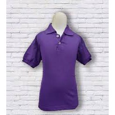 POLO ANAK WARNA UNGU TUA - KAOS BERKERAH ANAK PRIA - POLO SHIRT ANAK - KAOS ANAK