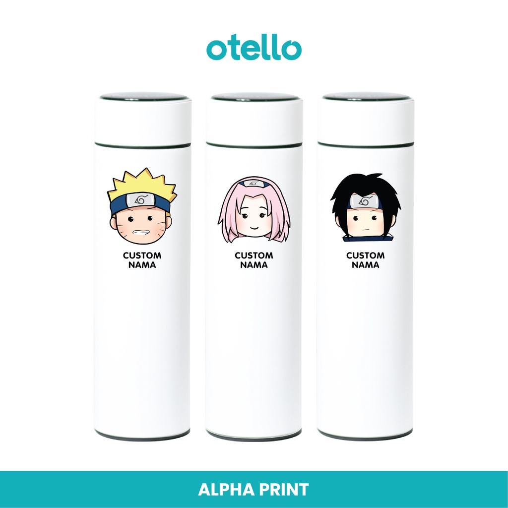 Custom Tumbler Naruto Tokyo Anime Cetak Print Botol Minum Hadiah Anak Thumbler Tamblr