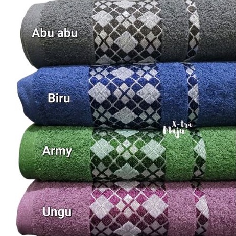 Handuk Mandi Dewasa Handuk Motif Premium 70x140 Handuk Termurah Terlaris