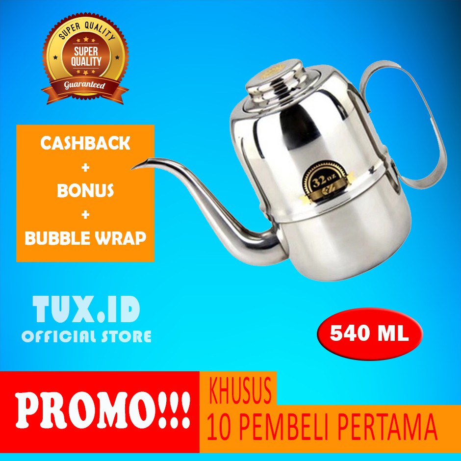 Distributor Goose Neck 540 Ml (original) / Teko Leher Angsa / Teko / Kopi / Gooseneck / Ceret / Ceret Kopi E0wZnyIZQjpW6