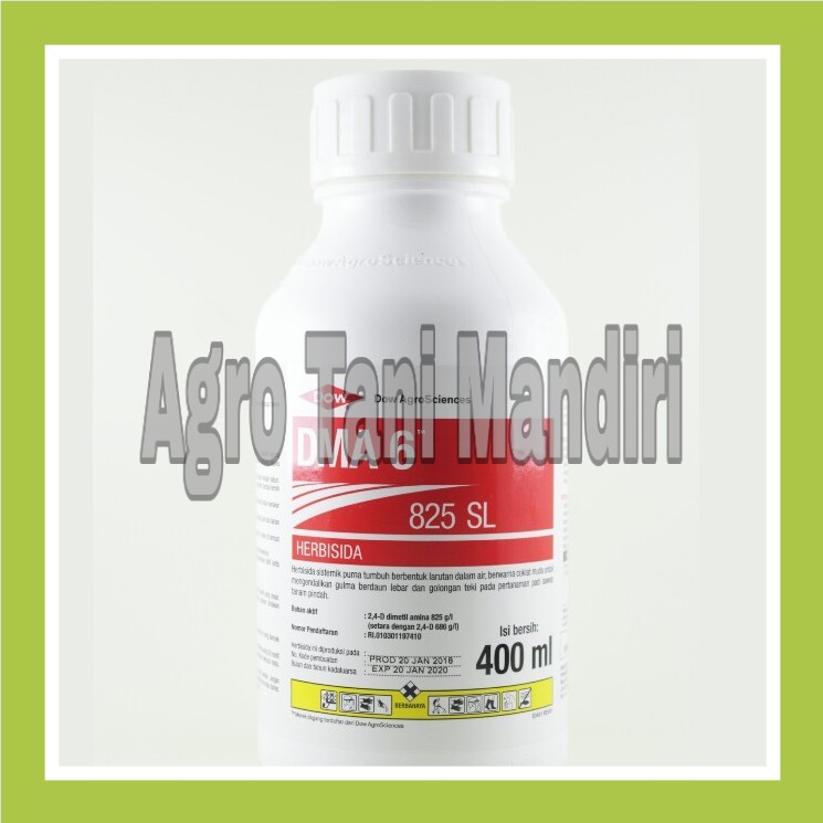 DMA-6 825SL 400ml Herbisida Obat Pembasmi Rumput Liar Selektif Tanaman Padi