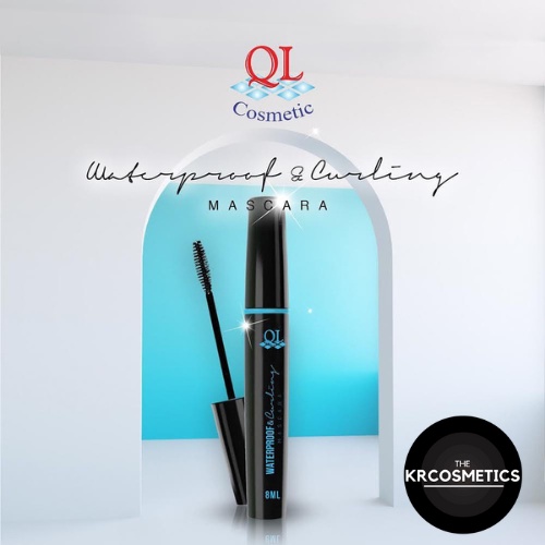 QL cosmetic waterproof black mascara 8ml