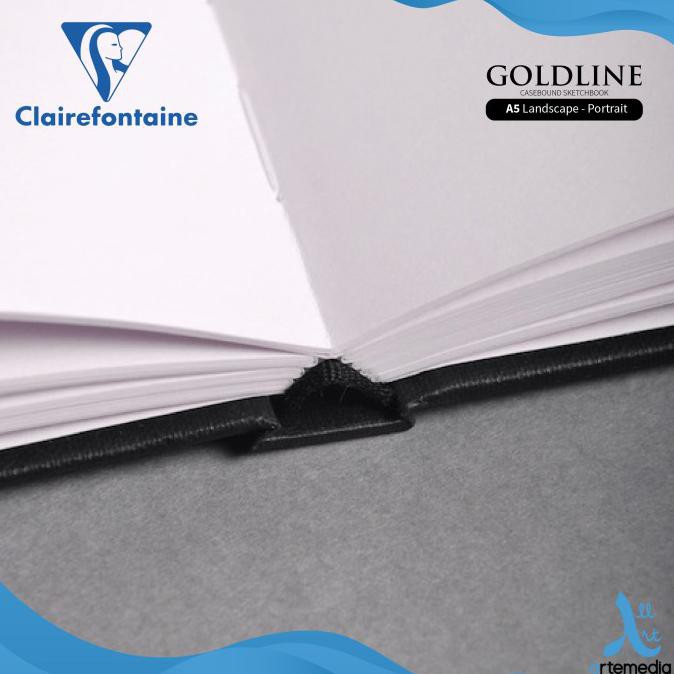 

Murah Buku Sketsa Clairefontaine A5 Goldline Hard Cover Sketchbook - Portrait Diskon
