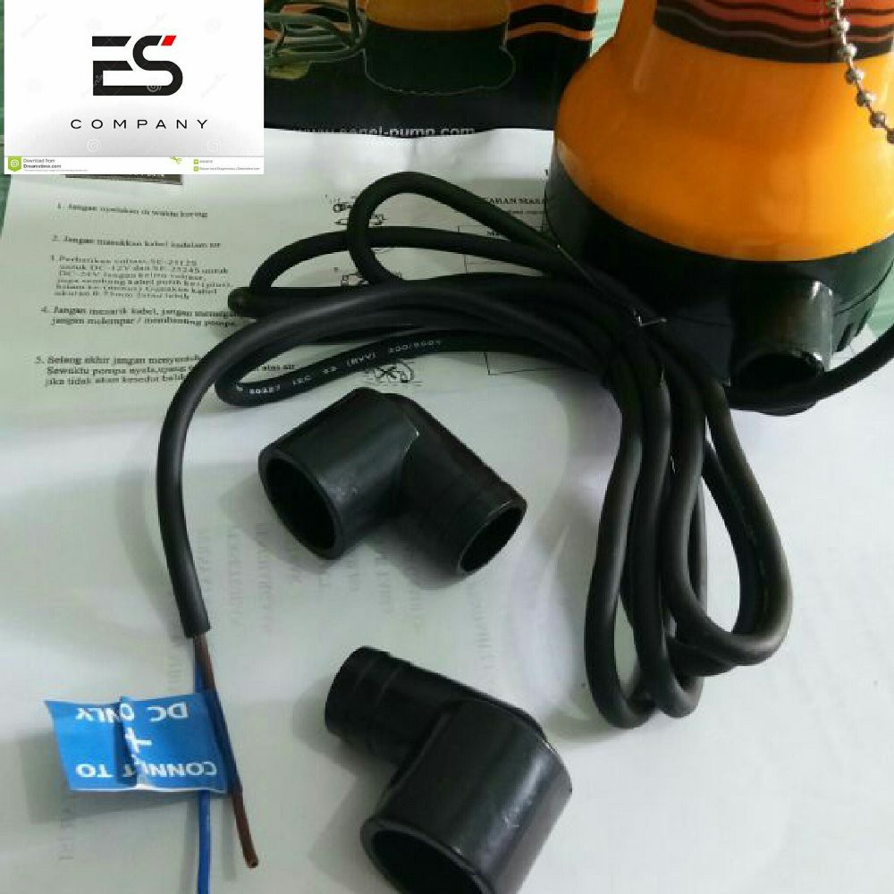 POMPA AIR CELUP DC 12VOLT MANTAP