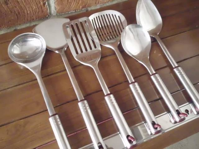 Spatula Set Stainless Oxone OX-963 - Sutil - Sendok Masak