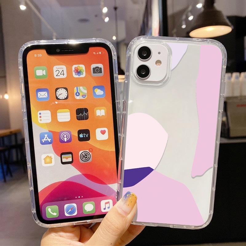 REALME Case Desain Abstrak Untuk OPPO A74 A54 A94 A93 A57 A59 A8 A83 A9 F1S A39 A15 A15S A53 A32 A33 S A37 A35 A16 A16S A54S A52 A9 A7 2020 A72 A92 A1k A52