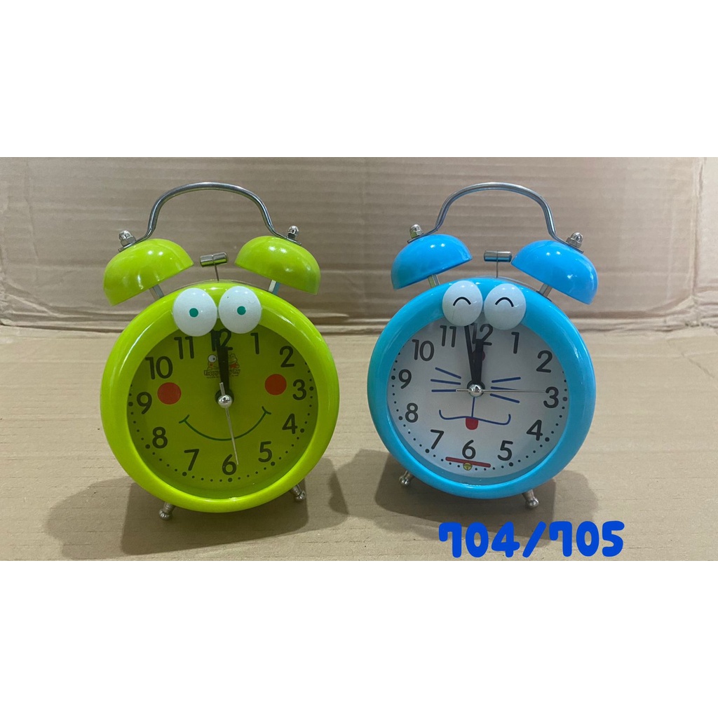 WEKER KEROPI/WEKER DORAEMON BIRU/WEKER BESAR/JAM WEKER LUCU/JAM WEKER KARAKTER/JAM BEKER/JAM ALARM/J