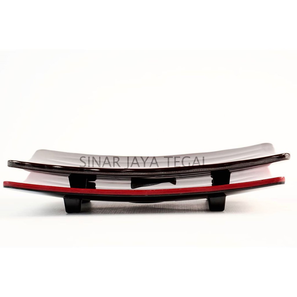 Piring melamin oriental 9 JFB09 Onyx