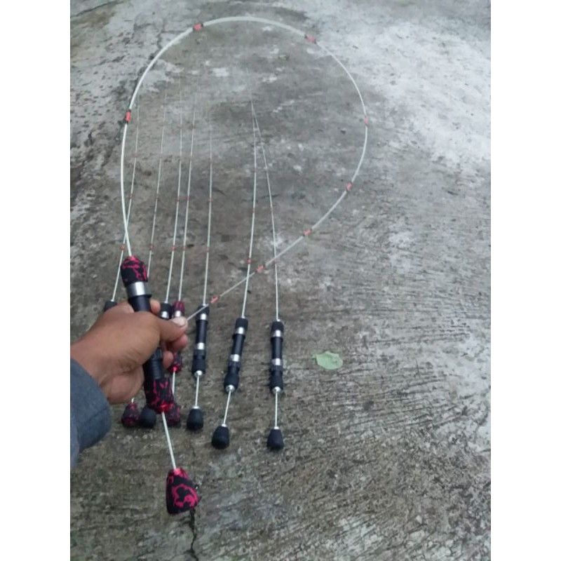 Joran Kanzo Benteur 140cm Spek Ikan Kecil