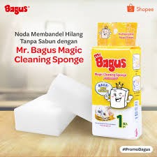 BAGUS Magic Cleaning Sponge 1s Spon Ajaib & Nano Magic Sponge