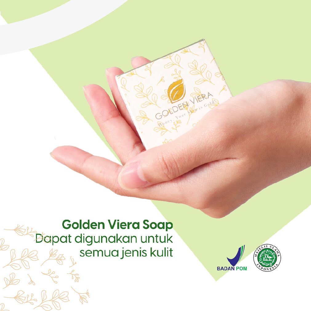 ❤️ RG ❤️ SABUN GOLDEN VIERA SOAP ORIGINAL