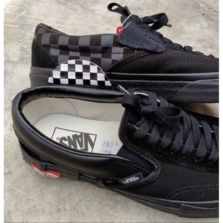 V4NS SLIP-ON CUT AND PASTE BLACK/BLACK ORIGINAL 100%