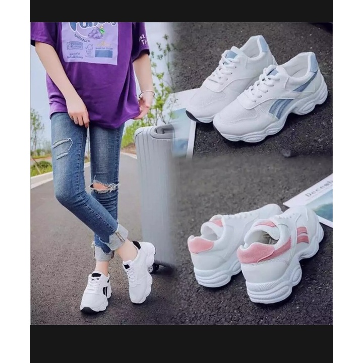 SEPATU SNEAKER TALI WANITA GRT 04