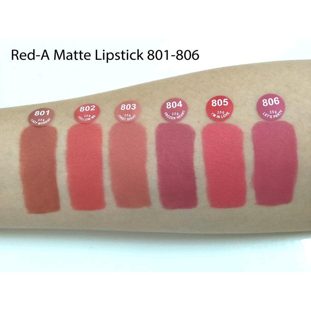 Red - A Matte Lipstick