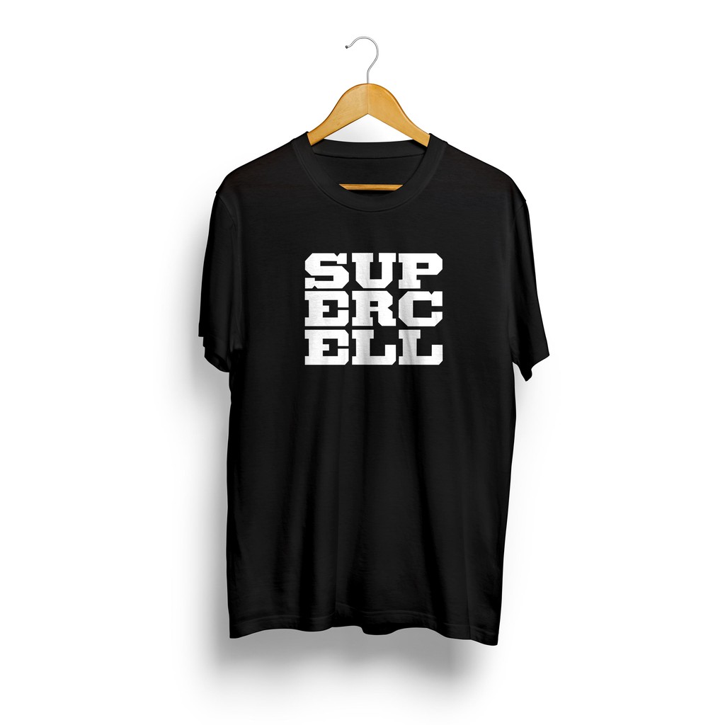 KAOS SUPERCELL COC / KAOS GAME / KAOS DISTRO / TSHIRT UNISEX
