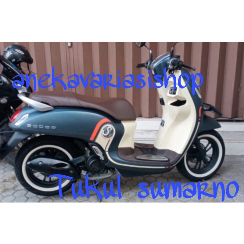 White wall Honda Scoopy / list Ban motor Scoopy R12/12