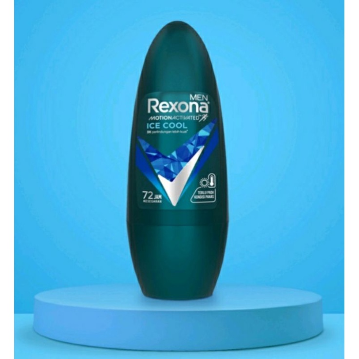 Rexona deodoran roll on 45 ml Deo lotion ketiak spirit Cewek Advanced Brightening dream White reksona Cowok Ice cool Men sport Pria Invisible dry Man adventure