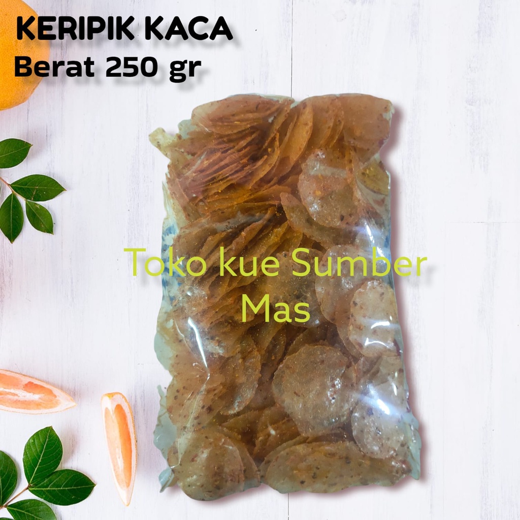 Keripik Kaca 500 gr / Kripik Kaca Pedes / Keripik kaca kiloan / Keripik Beling /Kripca