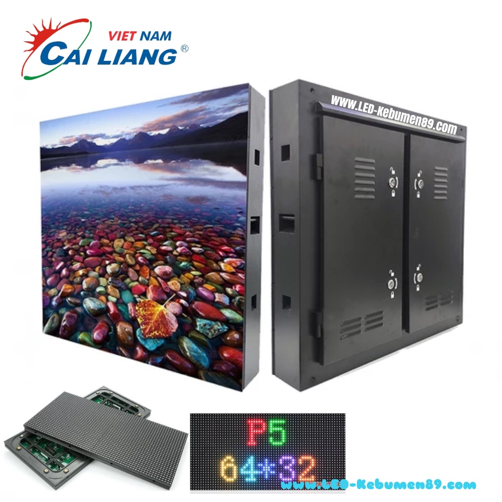 Videotron kabinet 96x96 P5 outdoor