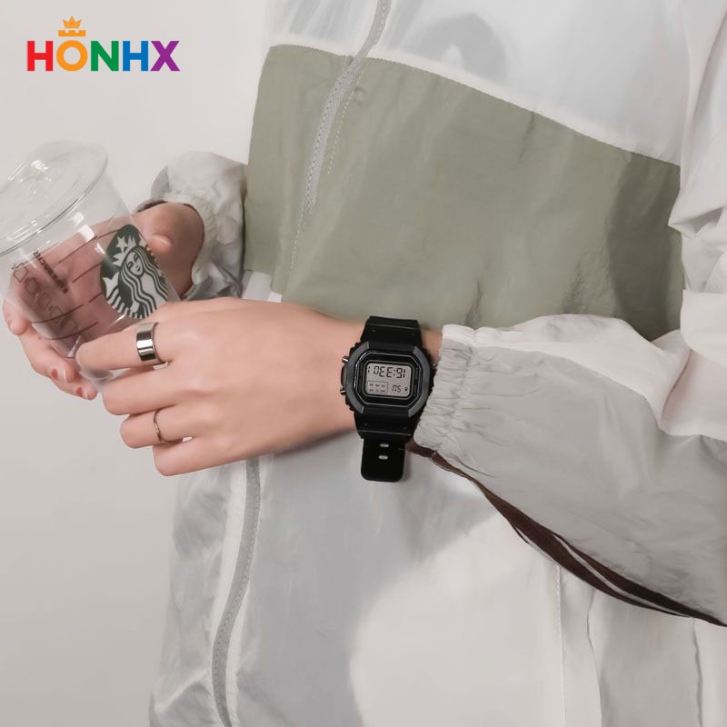 HONHX 576 Jam Tangan Remaja Digital Rubber WK-SBY