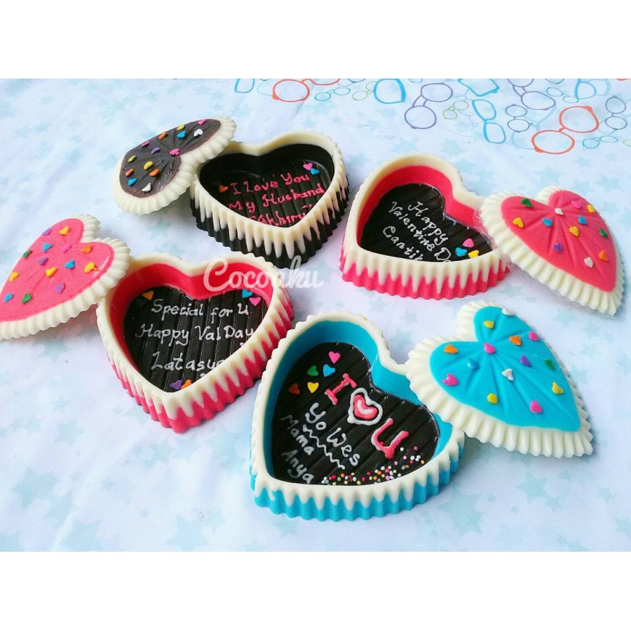 

Cokelat Love / coklat box love / cokelat valentine