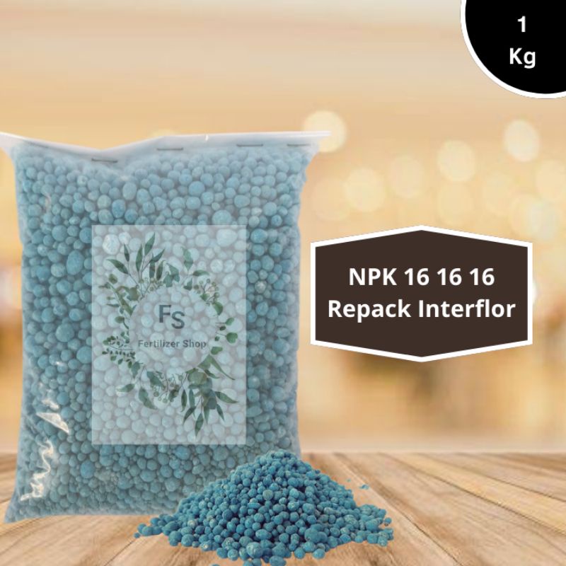 NPK 16 16 16 Repack 1Kg Interflor