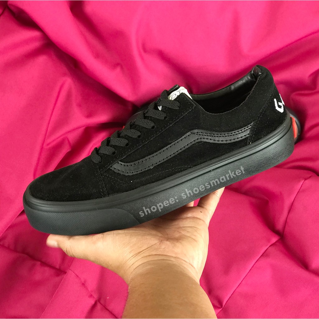 OBRAL SEPATU VANS OLDSKOOL GOLF WANG ALL BLACK