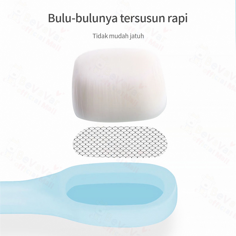 BEVAVAR Sikat Gigi Anak Bahan Lembut Kids Toothbrush 2-10 Tahun