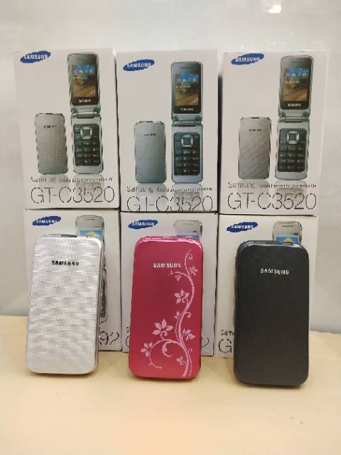 Samsung Lipat Gt C3520 Original Garansi Samsung Jadul Murah Hp Jadul Hp Murah Samsung Flip C3520 Shopee Indonesia