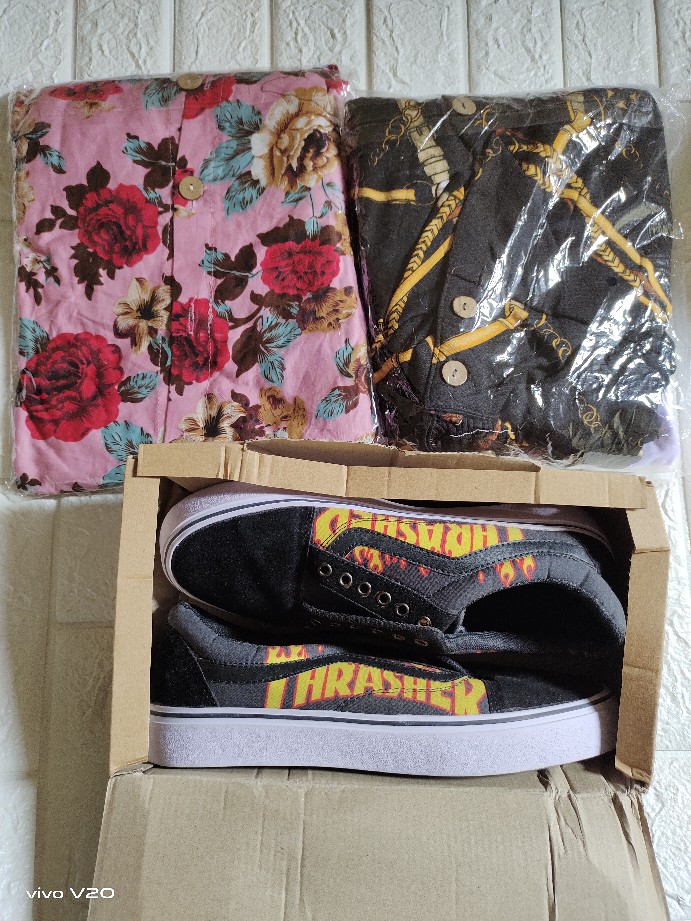 Deliv Store- Overall Chaining Bahan Waffer Free Daleman