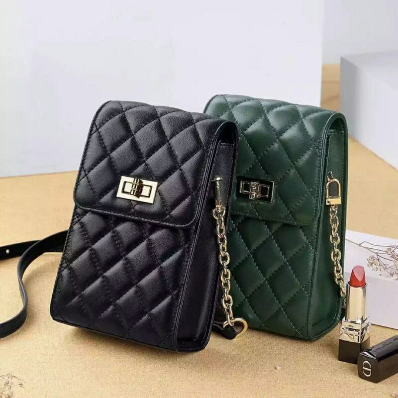 Tas Selempang Megan HP Pocket Wanita Stylish Terbaru dan Terlaris kekinian bisa cod