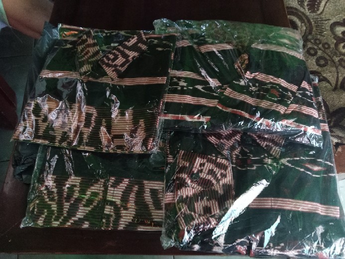 Bisa Pisah Batik Couple Keluarga Sania Ruffle Ori Ndoro Jowi Termurah