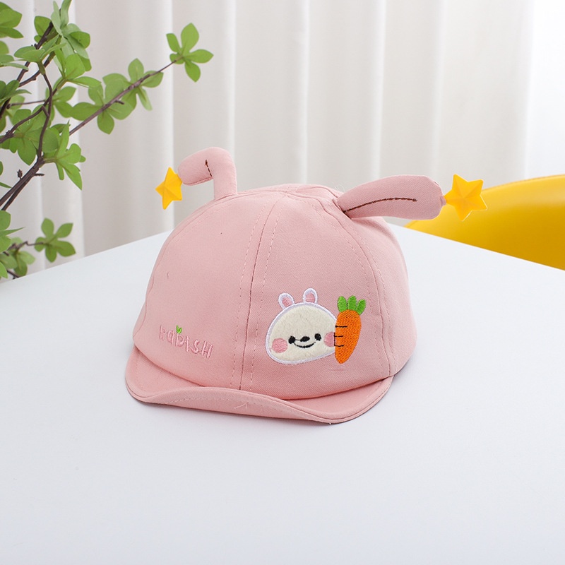 TOPI BASEBALL ANAK HAT CAP KIDS LUCU Carrot Star UNIVERSAL BISA UNTUK 6 BULAN-3TAHUN-5