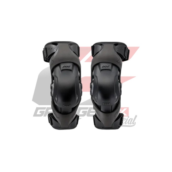 KNEE BRACE POD K4 YOUTH TALLER CUFFS - GRAPHITE BLACK