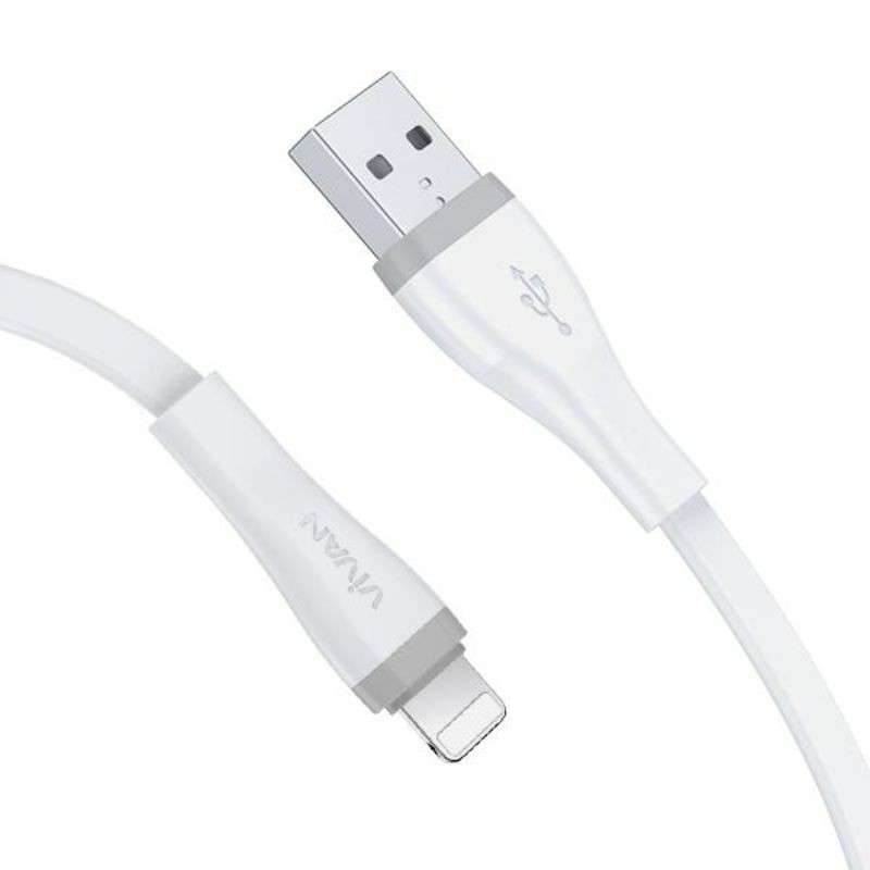 KABEL DATA IPHONE SL100S VIVAN 2A