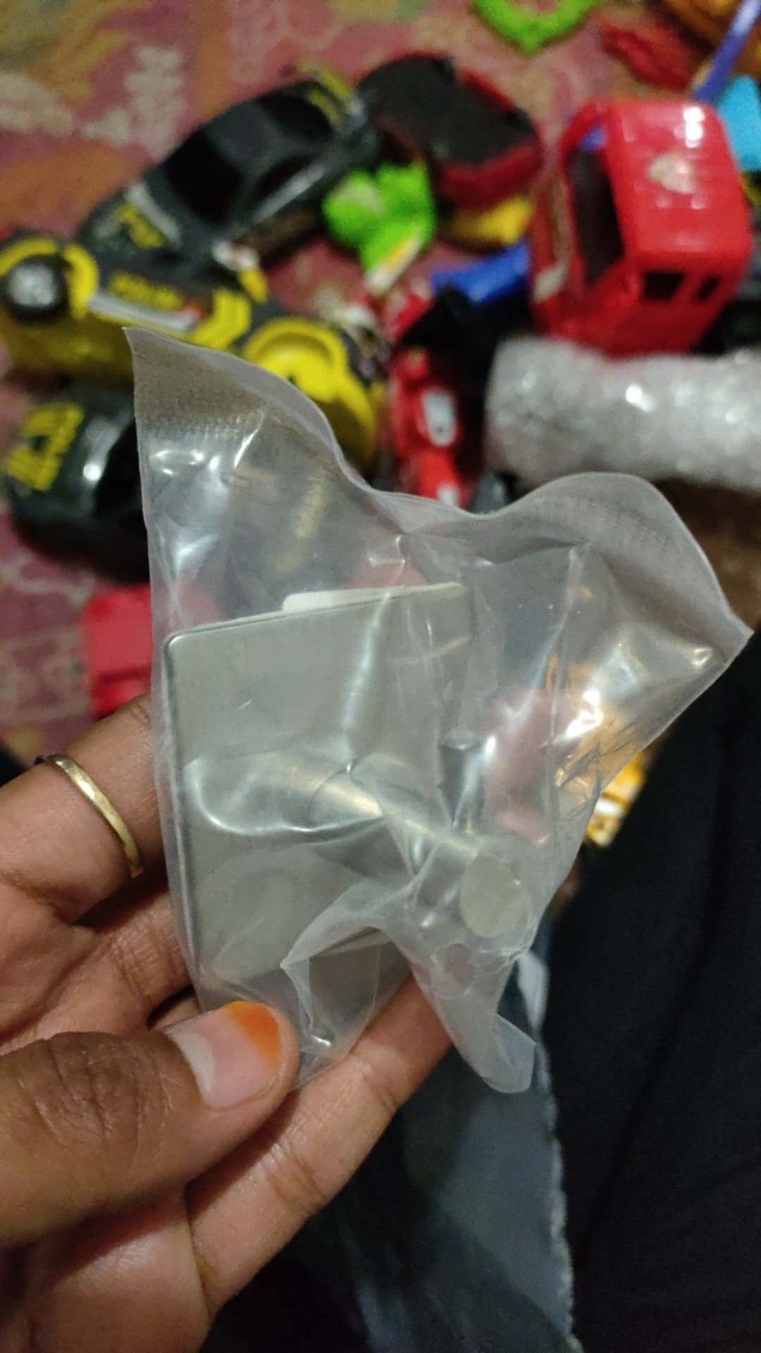 Gantungan Baju Tempel Dinding Tebal Kuat Stainless Hook Hanger - H011a