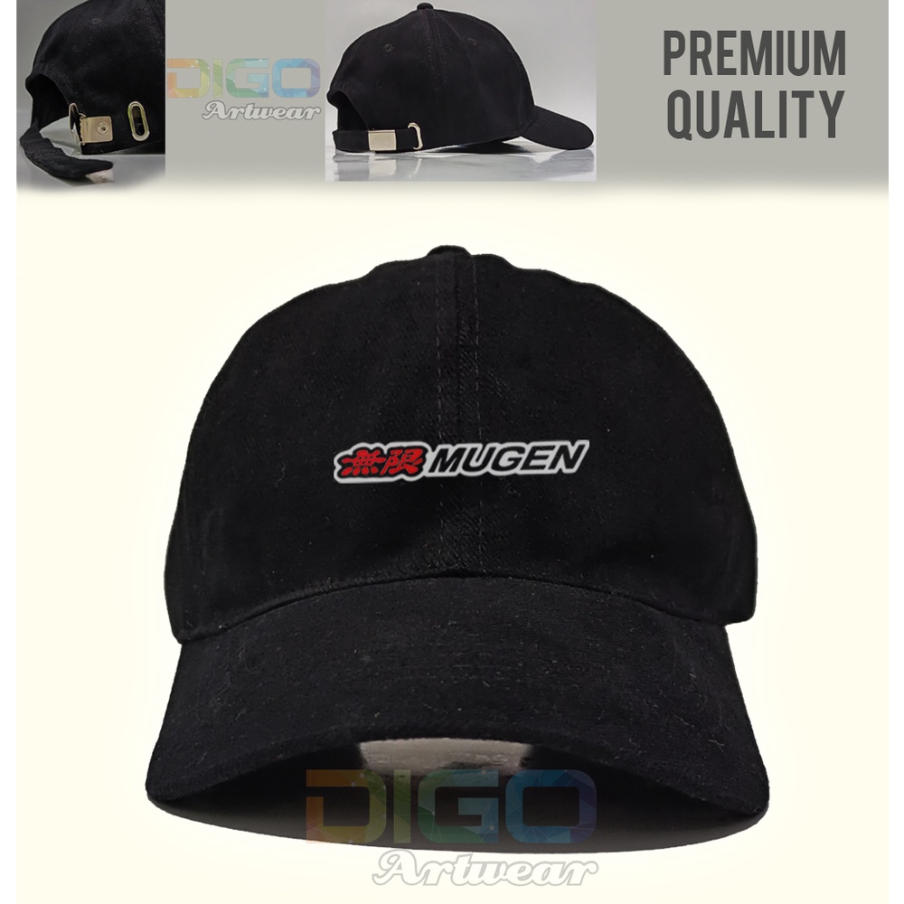 TOPI MUGEN PREMIUM , CAPS / HAT COTTON RAFEL CAKOP BESI / TOPI BASEBALL
