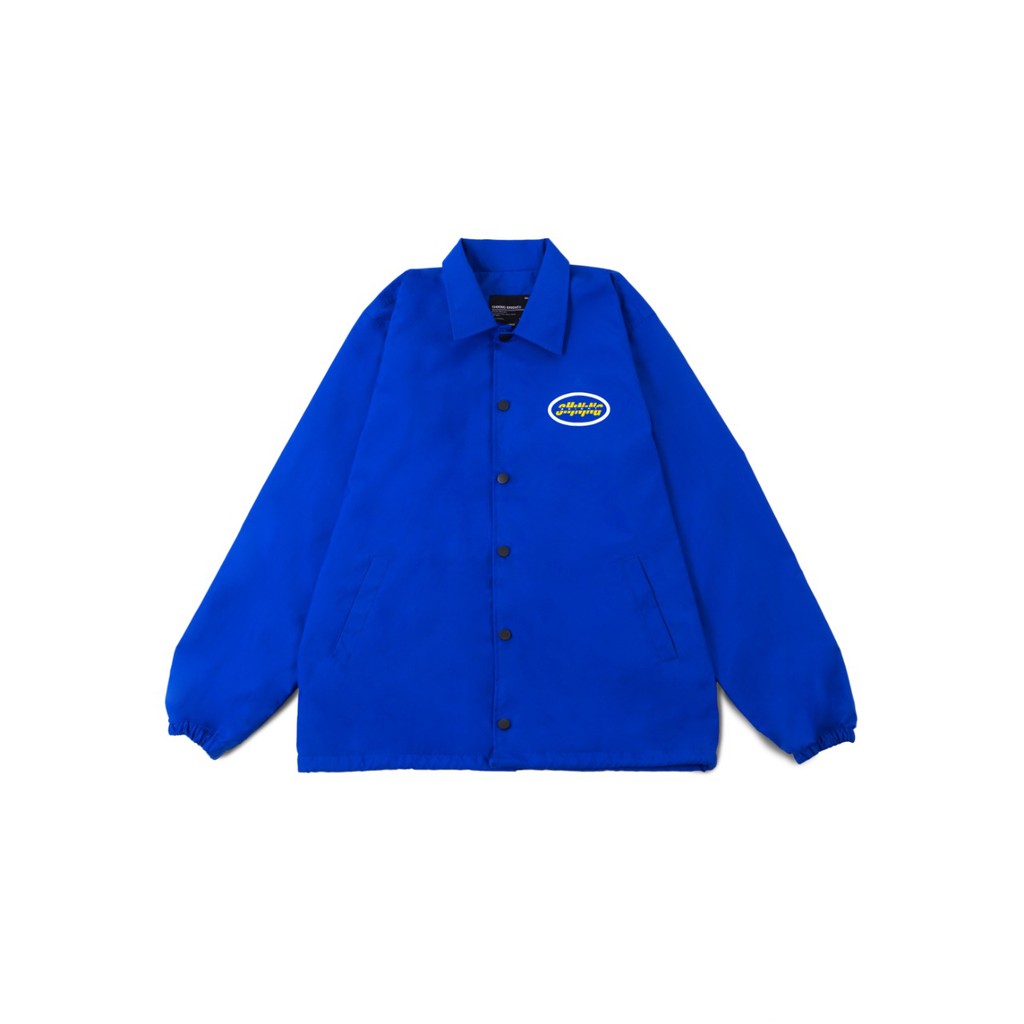 Shining Bright Halston Coach Jacket - Blue